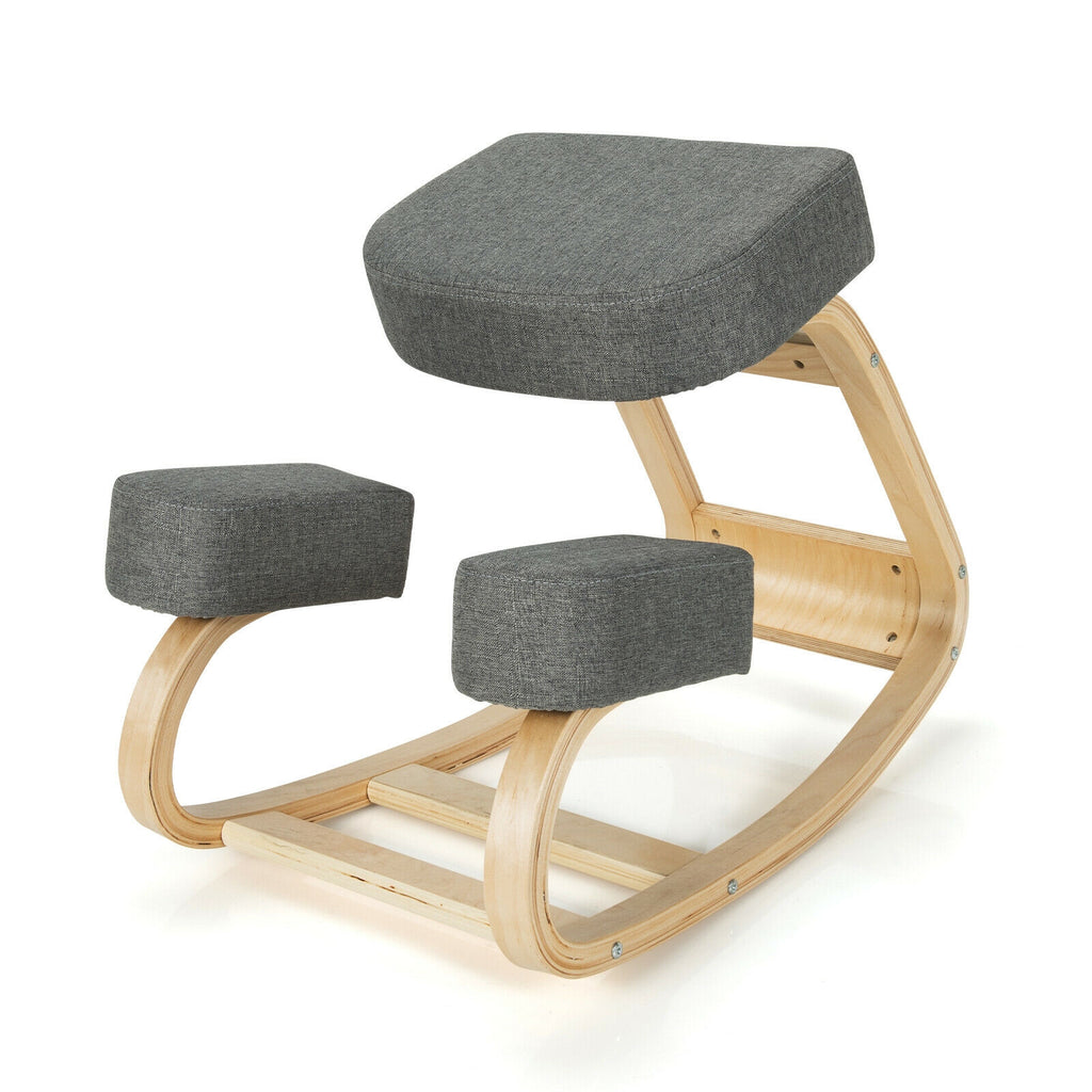 Height Adjustable Kneeling Chair Posture Correction Stool