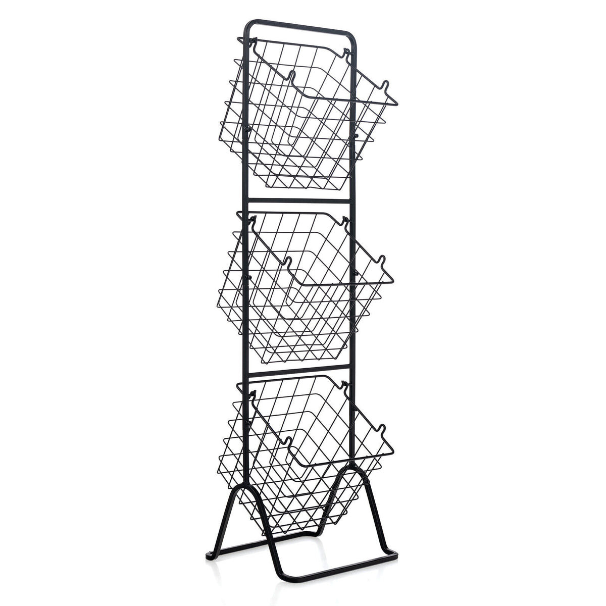 White 2 Pack 3-Tier Detachable Corner Shower Shelf with Drainage Holes