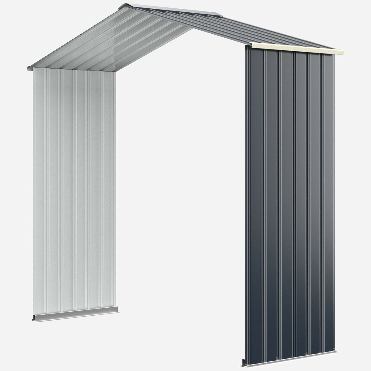 Outdoor Storage Shed Extension Kit for 7/9.1/11.2 Feet Width