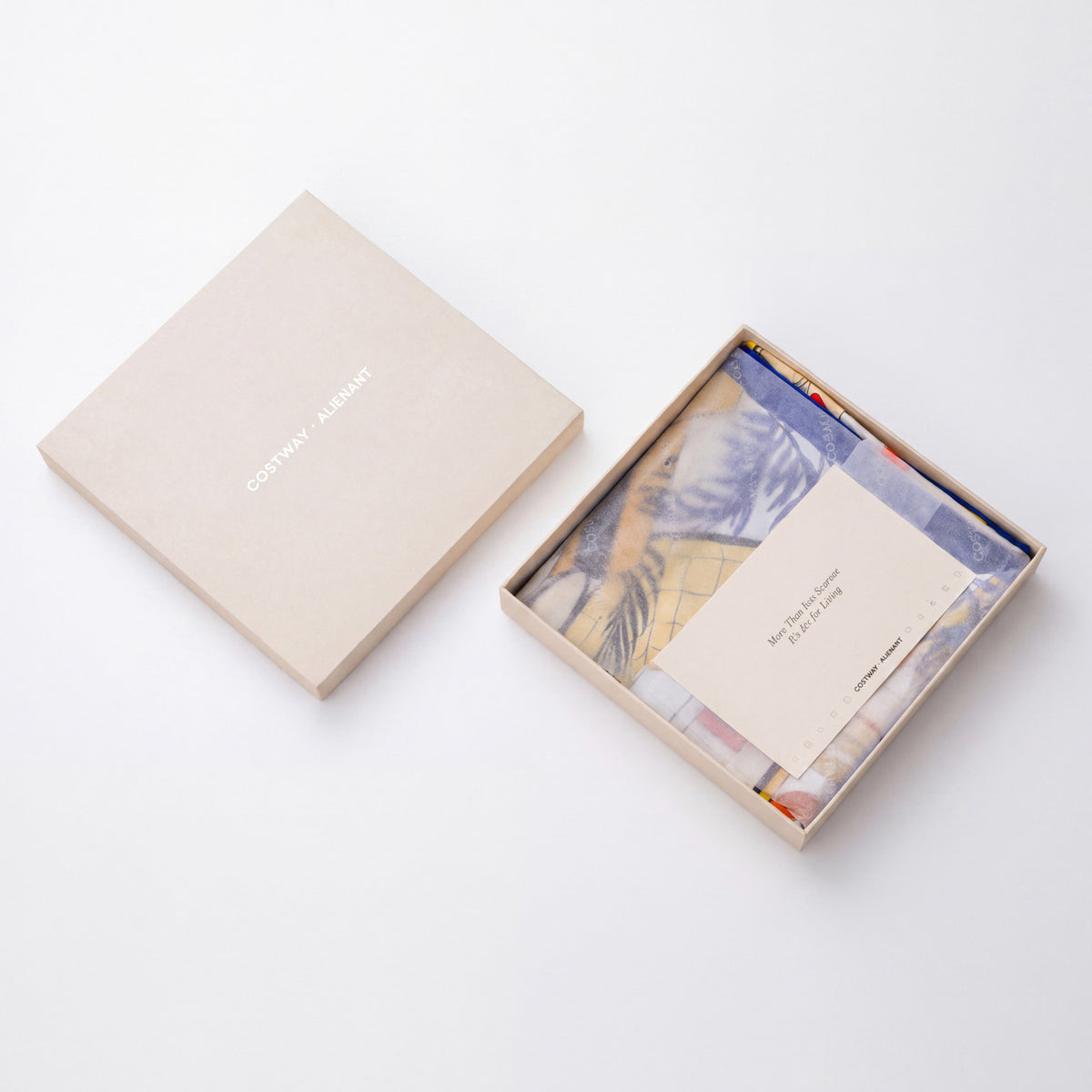 Mulberry Silk Square Scarf - Earthly Homeland NYFW Gift Box, 100% Soft & Vibrant