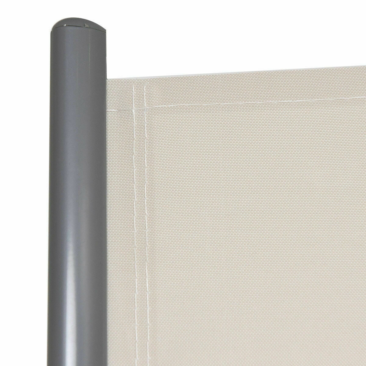 237 x 71 Inch Patio Retractable Double Folding Side Awning Screen