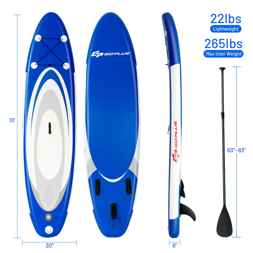 Inflatable Stand Up Paddle Board with Bag - Lightweight Body Board S