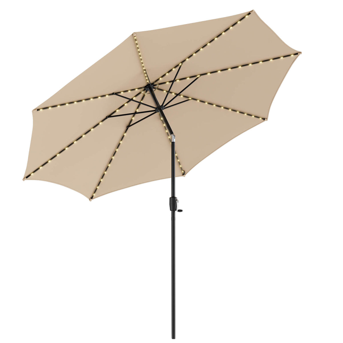 5 Ft Square Market Umbrella - Beige