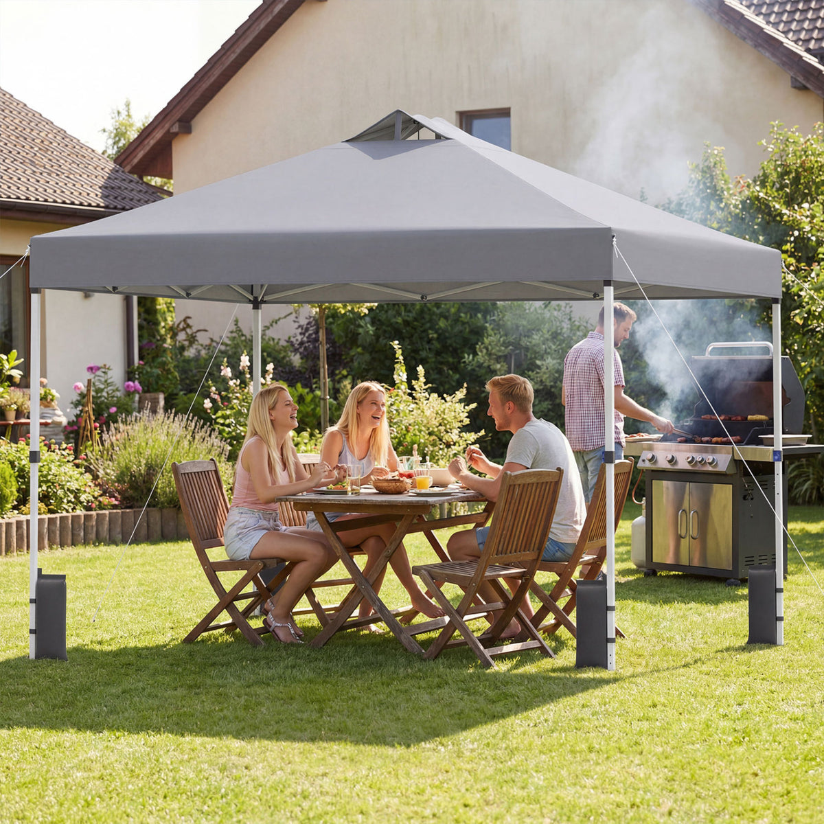 10 x Feet Outdoor Commercial Pop up Canopy Tent