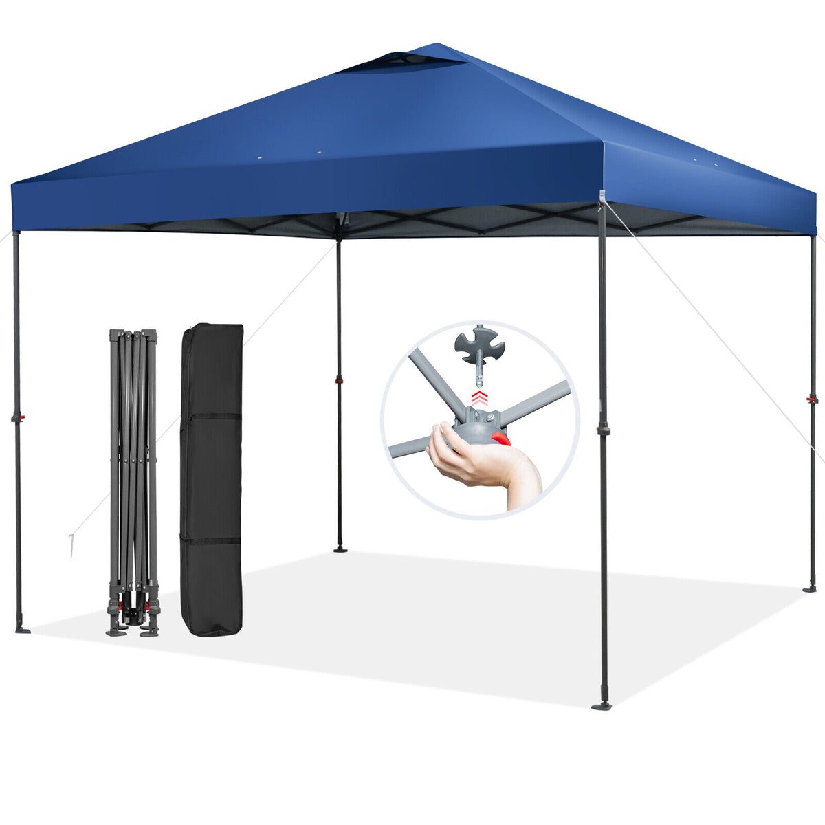 10 x Feet Foldable Outdoor Instant Pop-up Canopy with Carry Bag