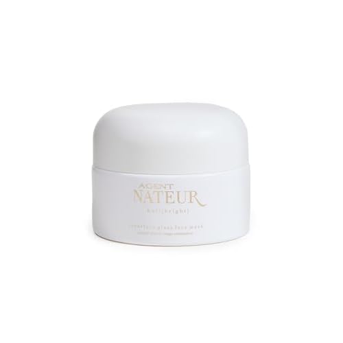Agent Nateur - holi (bright) Natural Resurfacing Glass Face Mask | Vegan, Non-Toxic, Clean Haircare (1 fl oz | 30 mL)