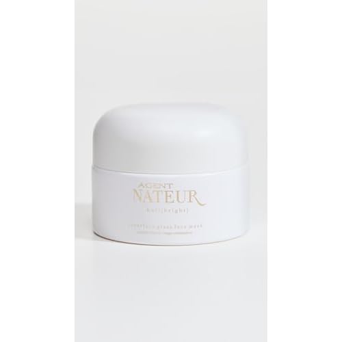 Agent Nateur - holi (bright) Natural Resurfacing Glass Face Mask | Vegan, Non-Toxic, Clean Haircare (1 fl oz | 30 mL)