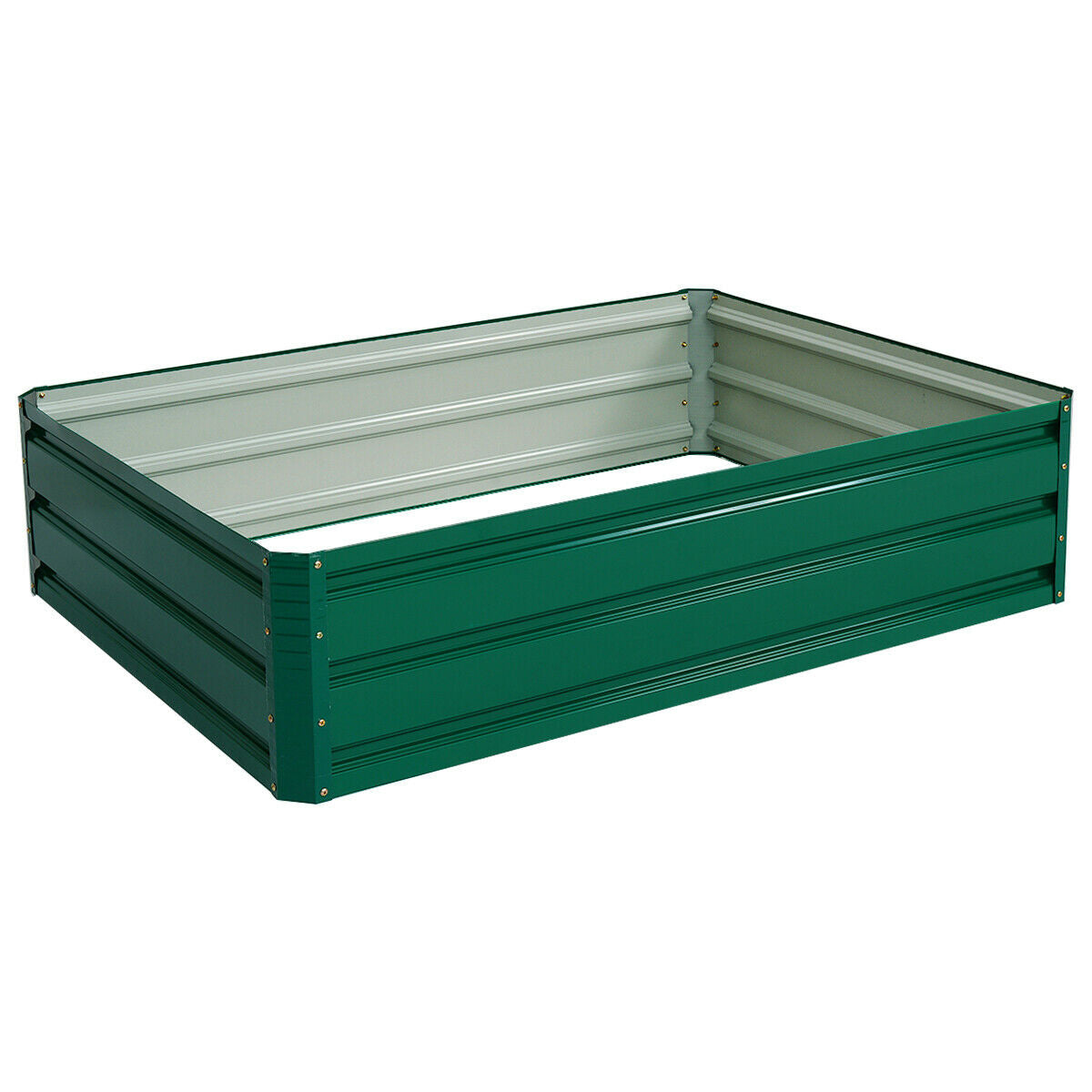 Raised Garden Bed 47 Inch - Vegetable & Flower Planter, 1 Ft Height
