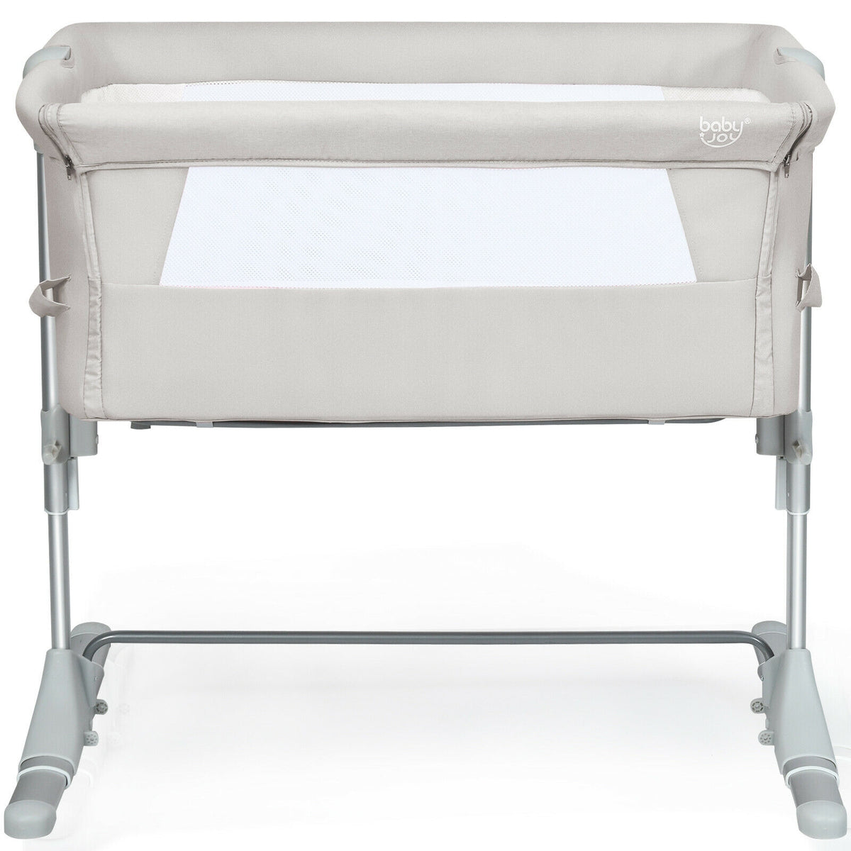 Baby Bedside Sleeper Bassinet with Carrying Bag - Beige, No Toys