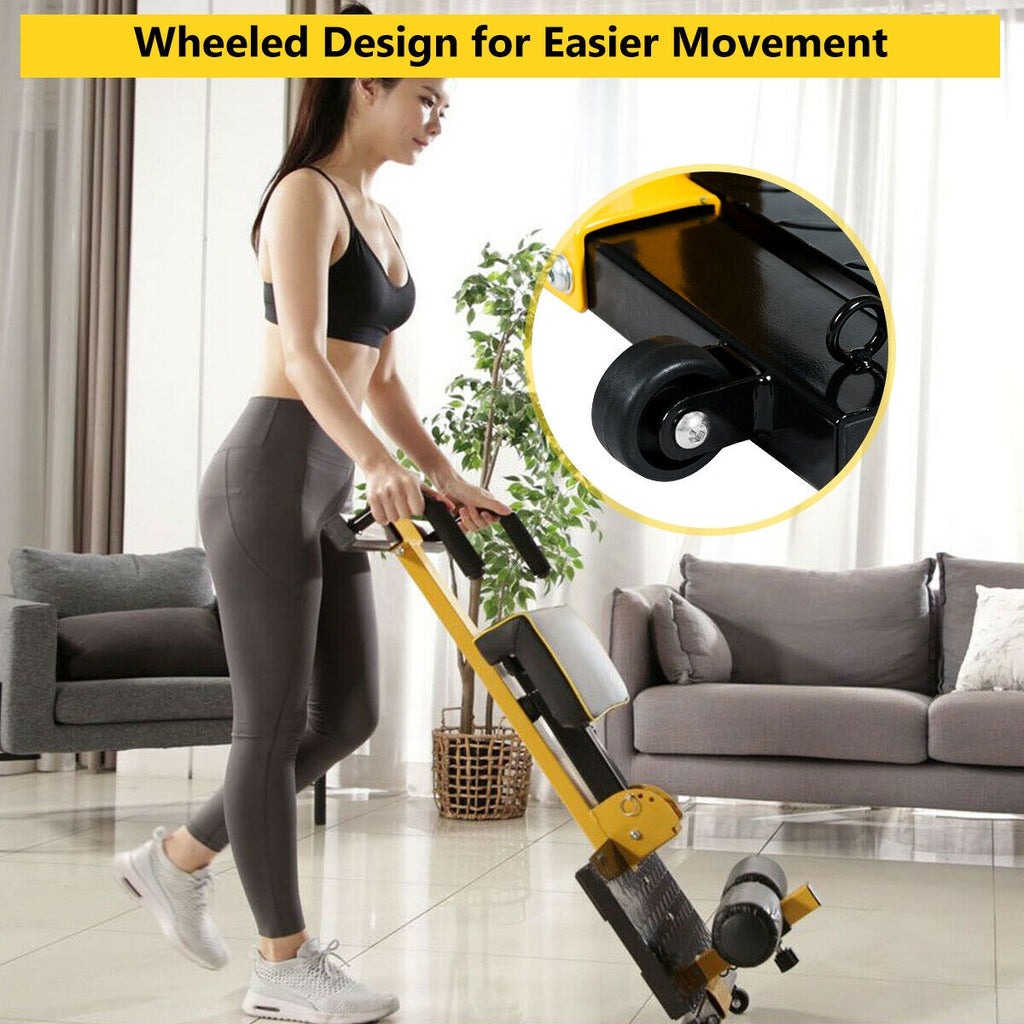 38 Inch 8-in-1 Multifunctional Home Gym Squat Equipment - Costway