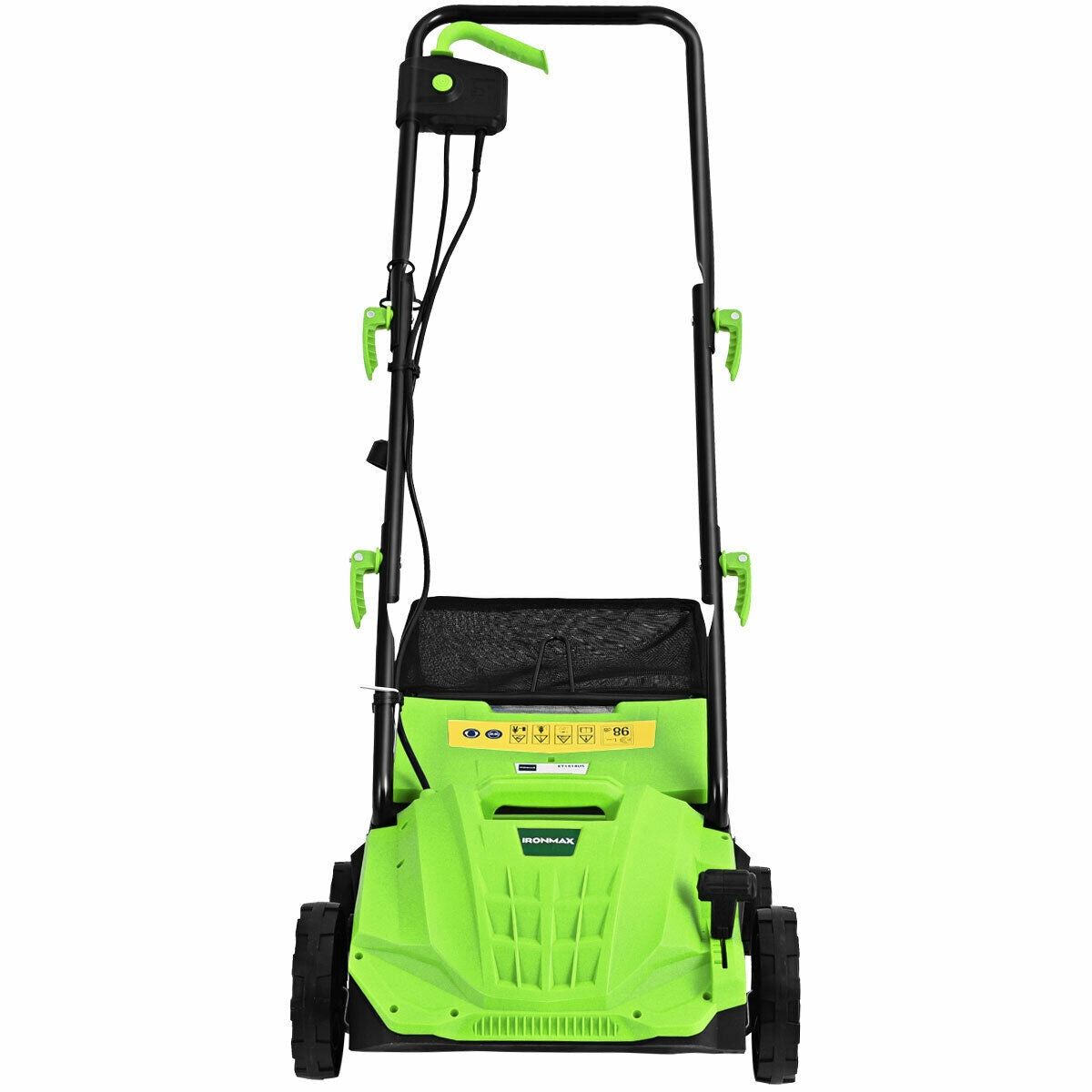 13 Inch 12 Amp Electric Scarifier with Bag - Green