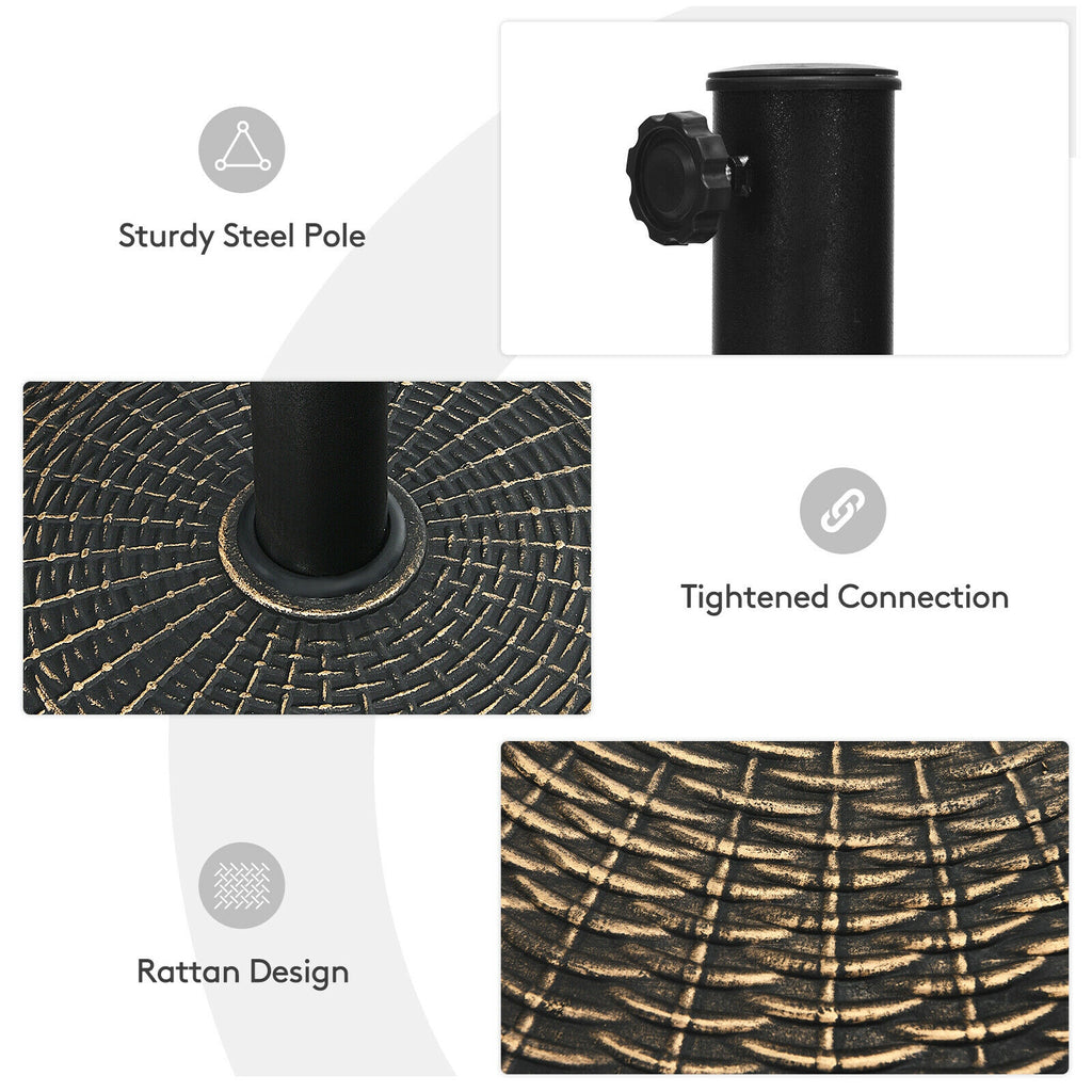 27 lbs Patio Market Umbrella Base Stand