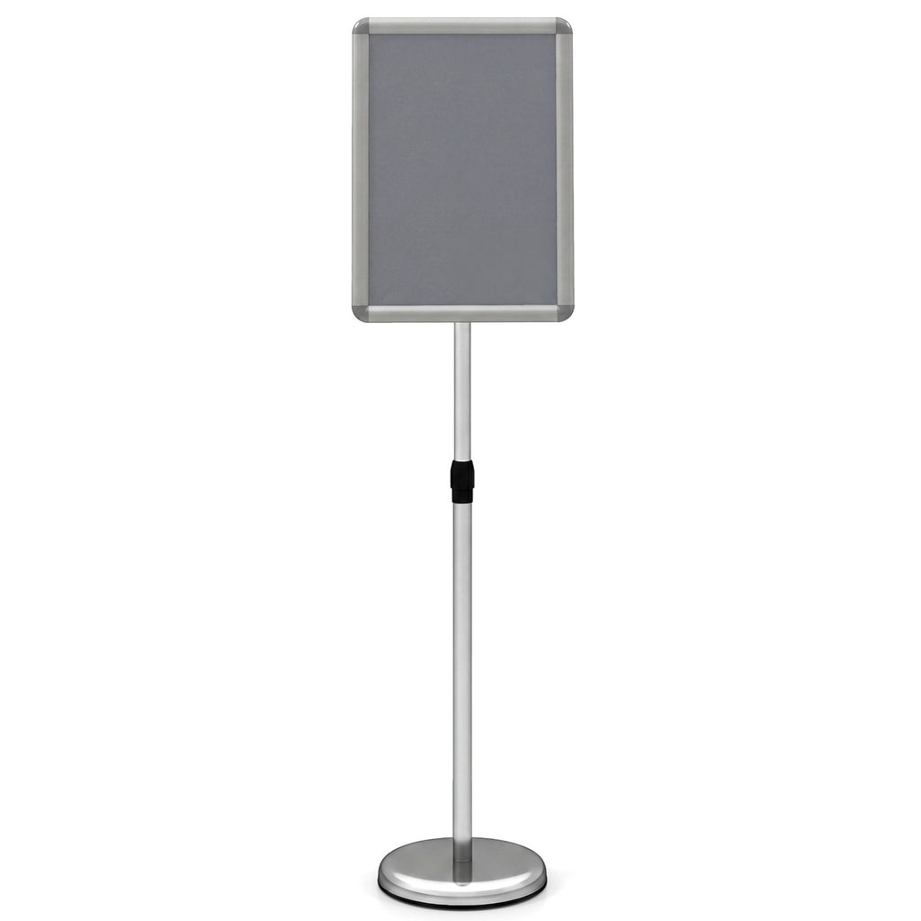 11 x 17 Inch A3 Sign Holder Stand - Silver