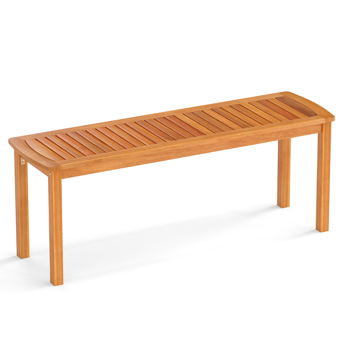 Acacia Wood Outdoor Bench Set - 48 Inch