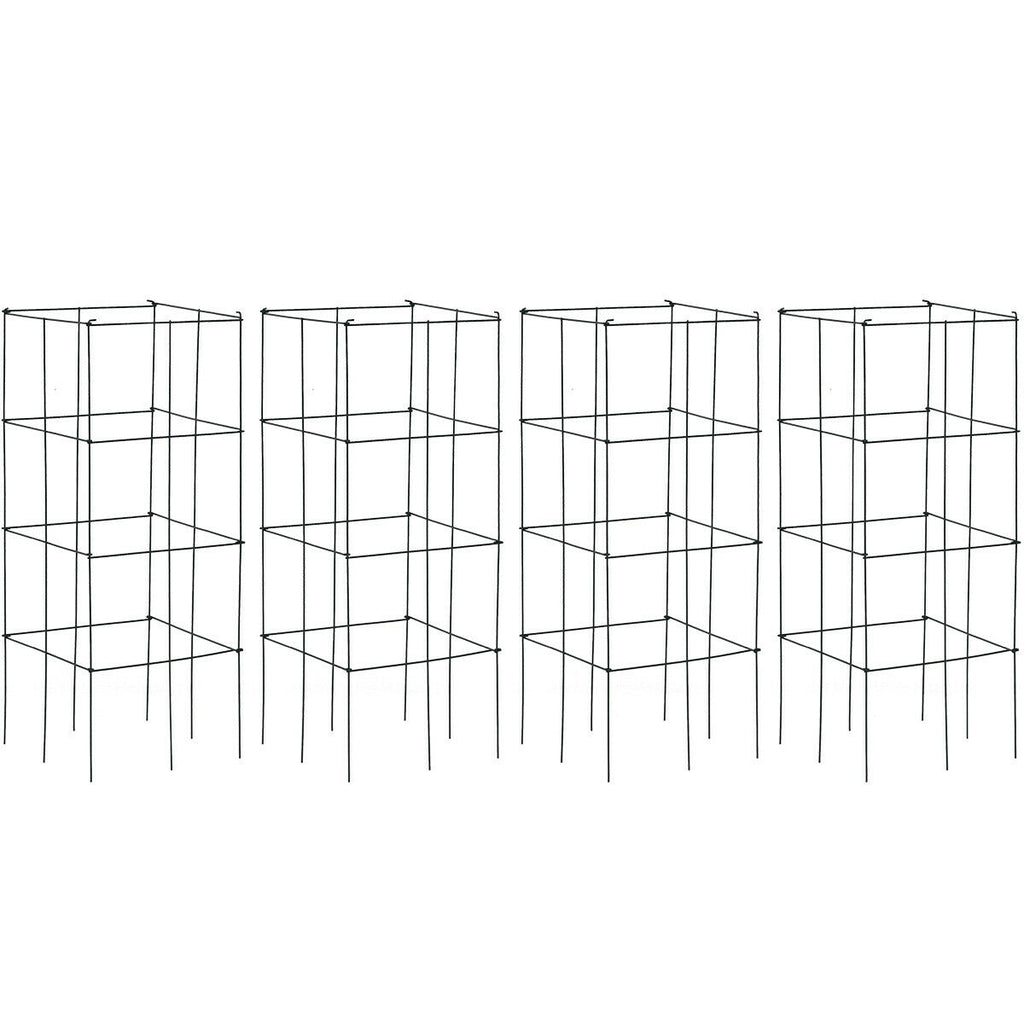 4-Pack Garden Trellis for Climbing Plants – Foldable