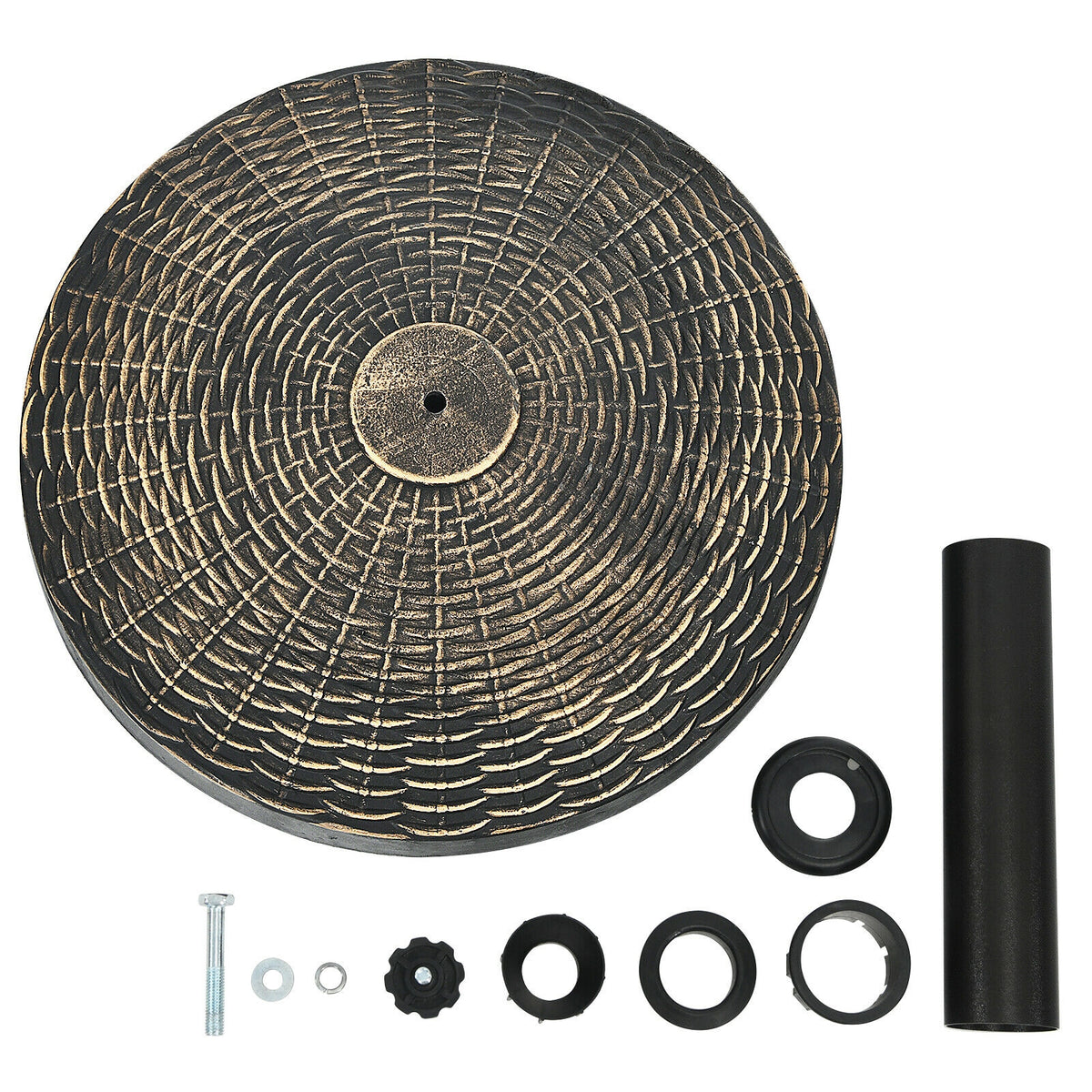 27 lb Patio Market Umbrella Base - Resin