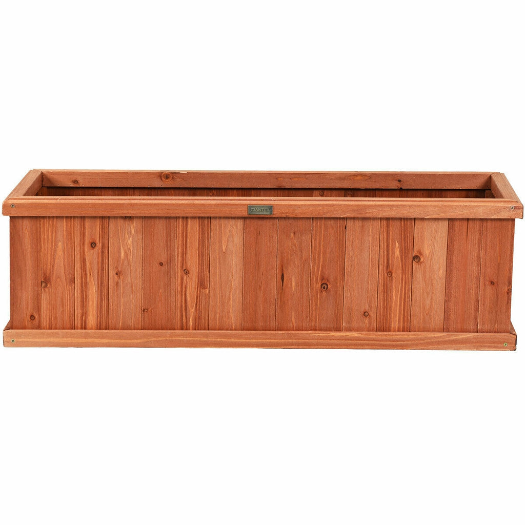 Wooden Planter Box 40 inches - Fir Garden Planter