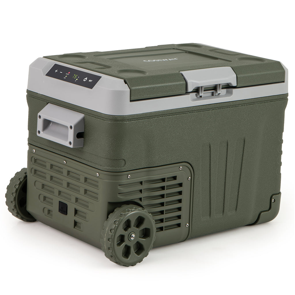 12 Volt Car Refrigerator Portable Fridge with Adjustable Range