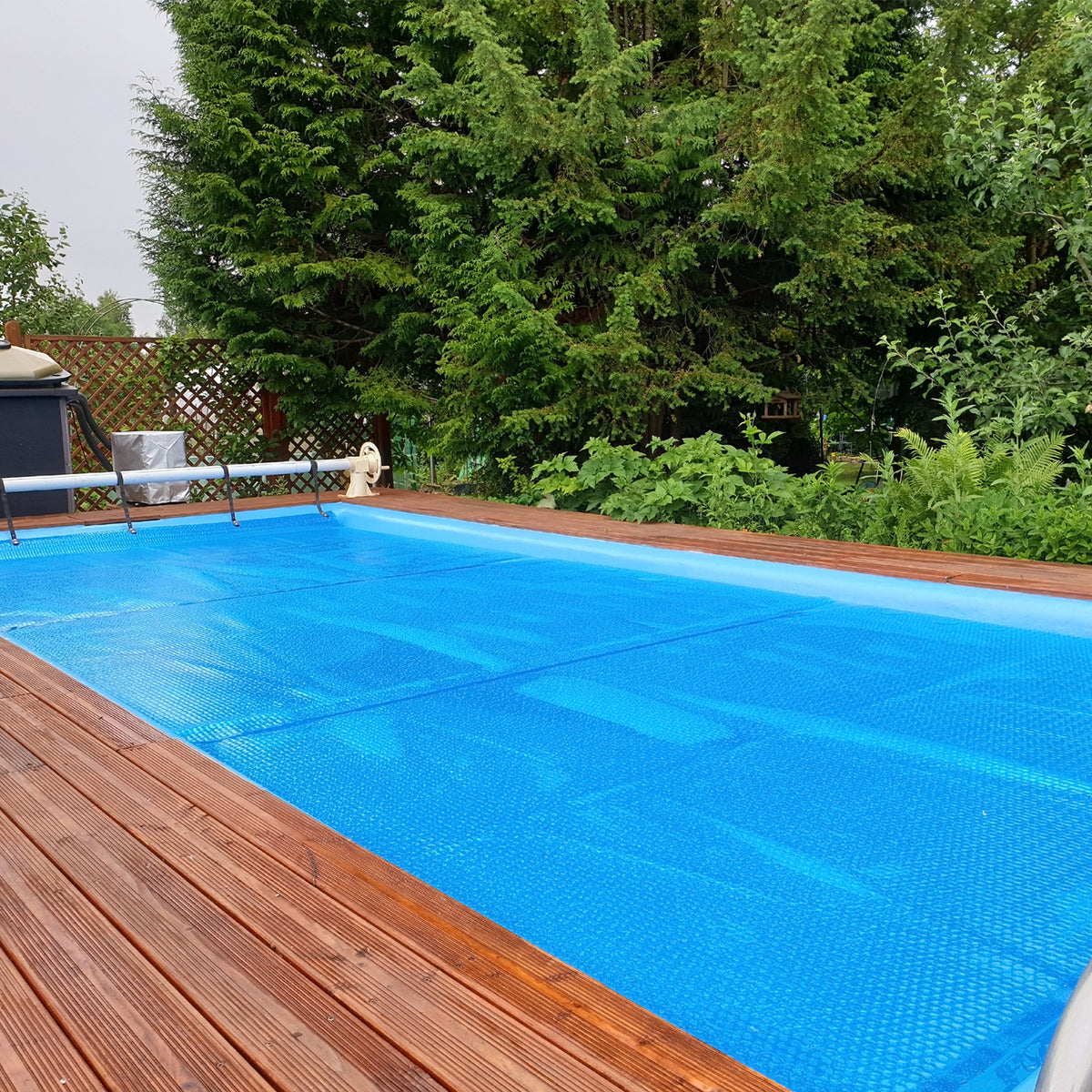 Rectangle Swimming Pool Cover 12-MIL Heat Retaining Solar Blanket