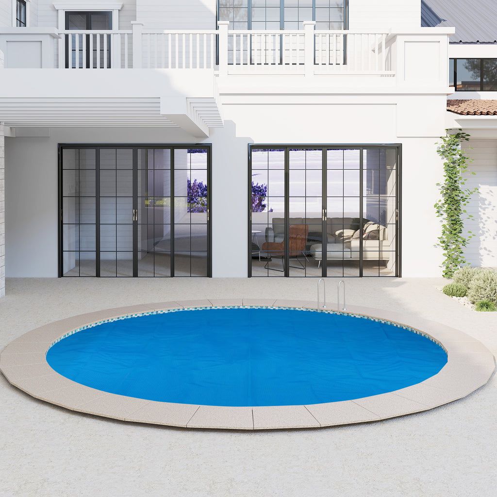 12ft x 30in Round Above Ground Swimming Pool with 12 ft Cover