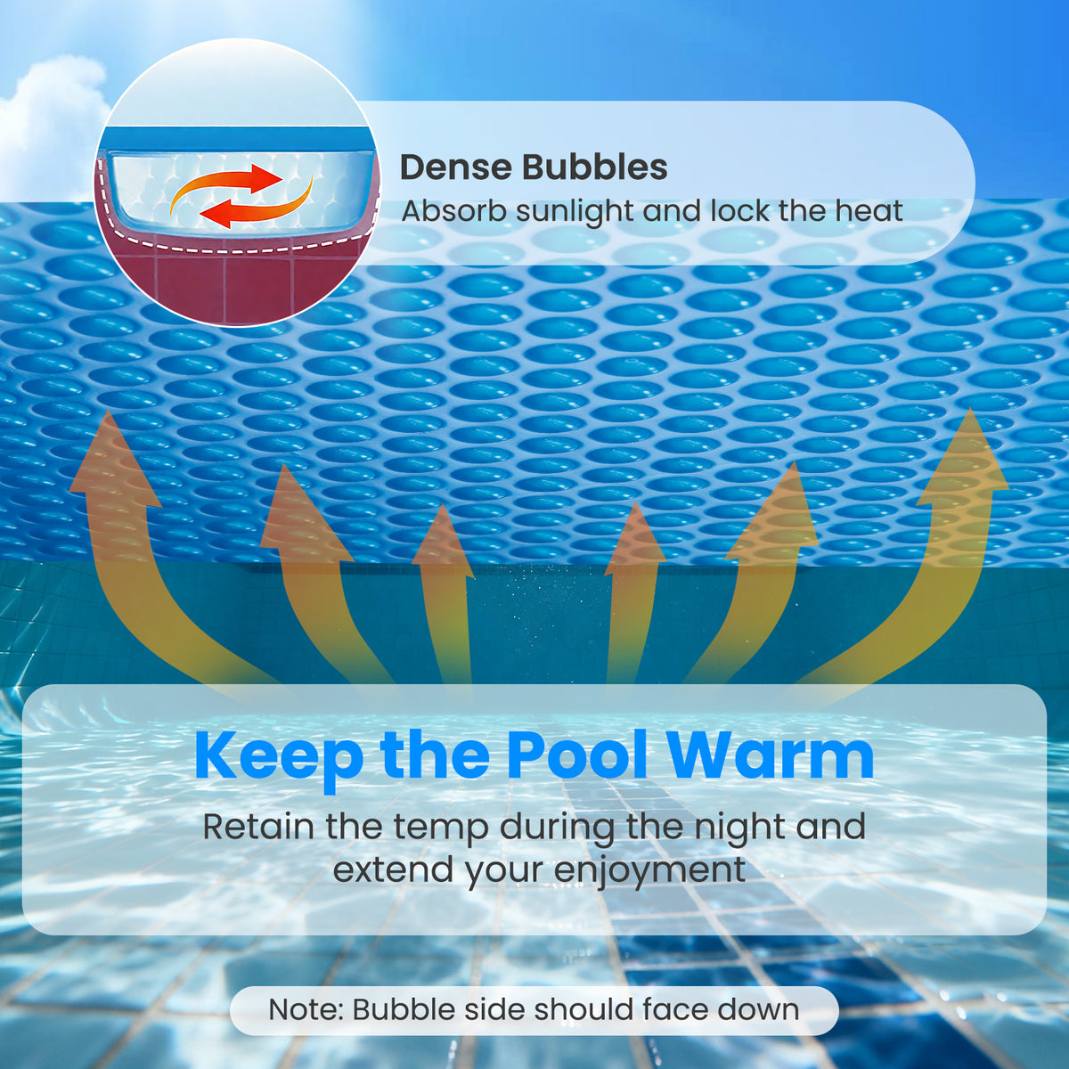 12ft x 30in Round Above Ground Swimming Pool with 12 ft Cover