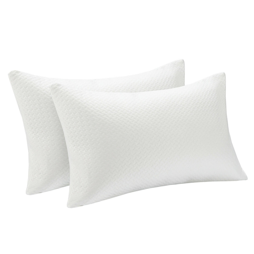 Bed Wedge Pillow with Tablet Stand & Side Pockets, Brown