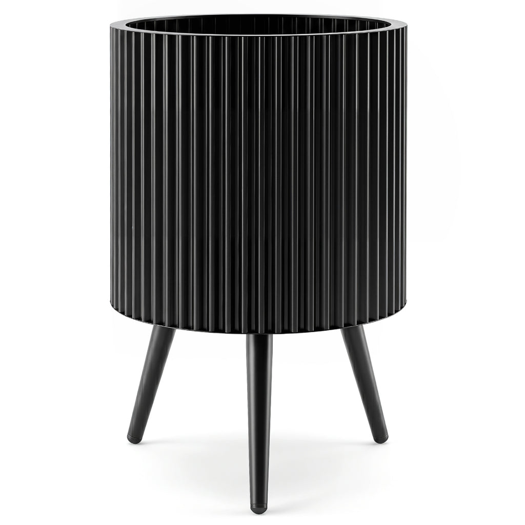 14/16.5/20 Inch Plant Pot with Stand and Tapered Legs