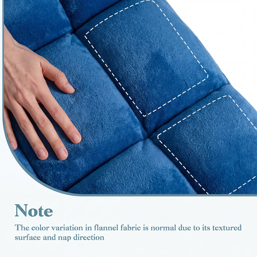 14-Position Adjustable Floor Chair, Blue