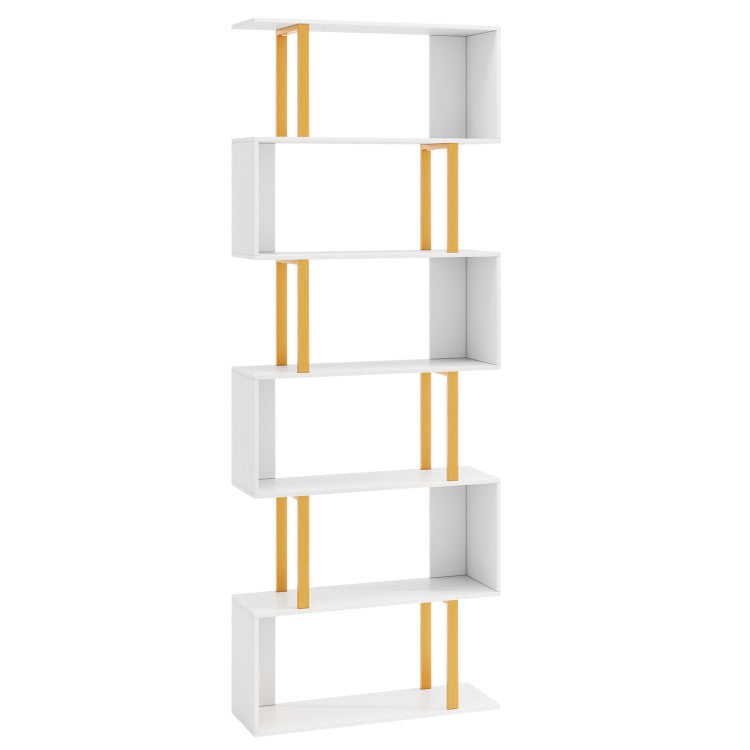Modern Living Room Furniture Set - Bookcase, Coffee Table, End Table, Chair
