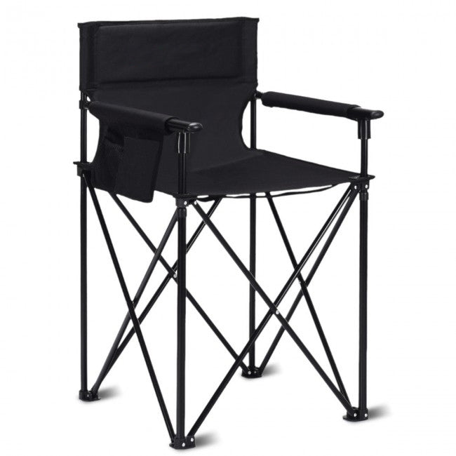 Portable 38 Inch High Folding Camping Chair