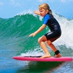 Lightweight Bodyboard Surfing with Leash - M Size EPS Core Waterproof Deck