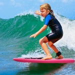 Lightweight Bodyboard Surfing with Leash - M Size EPS Core Waterproof Deck