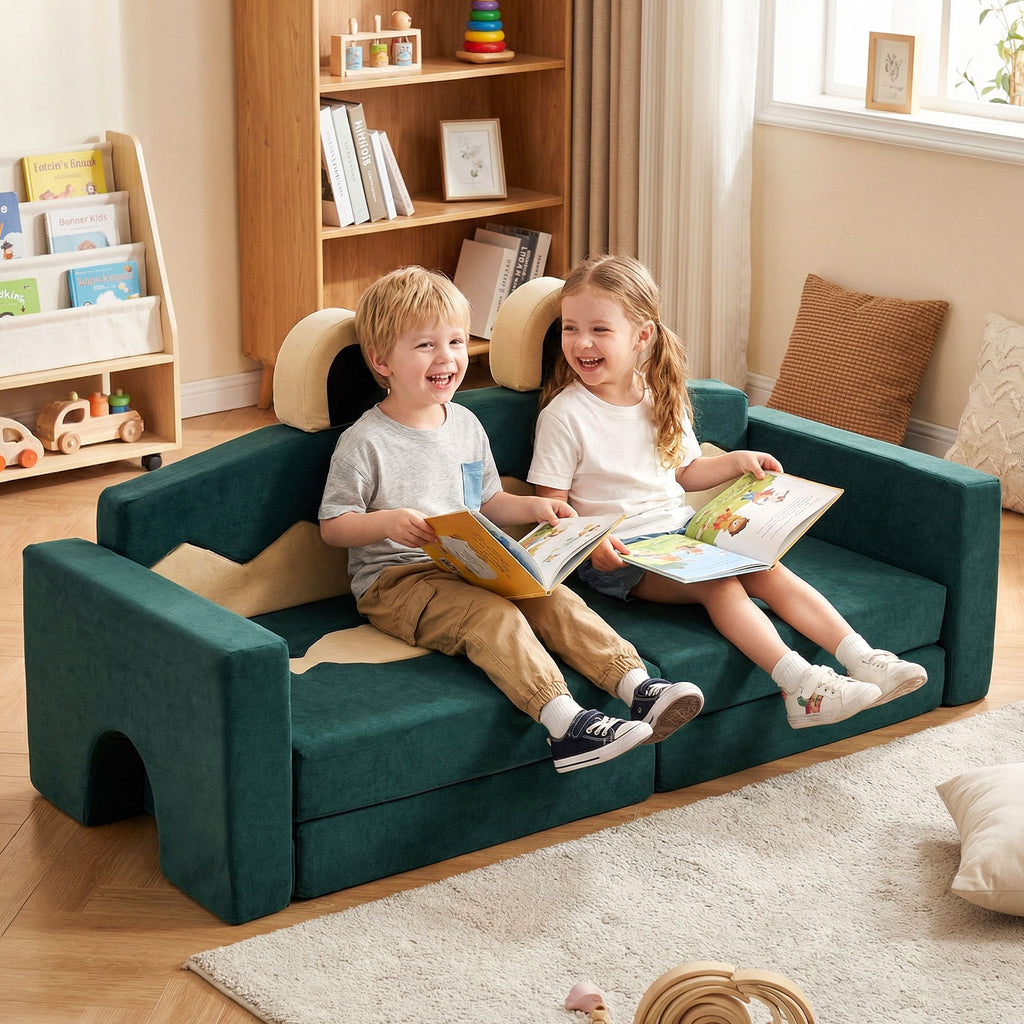 Costway 17 Pieces Modular Kids Play Couch for Creative Imagination - Variation of THIS listing