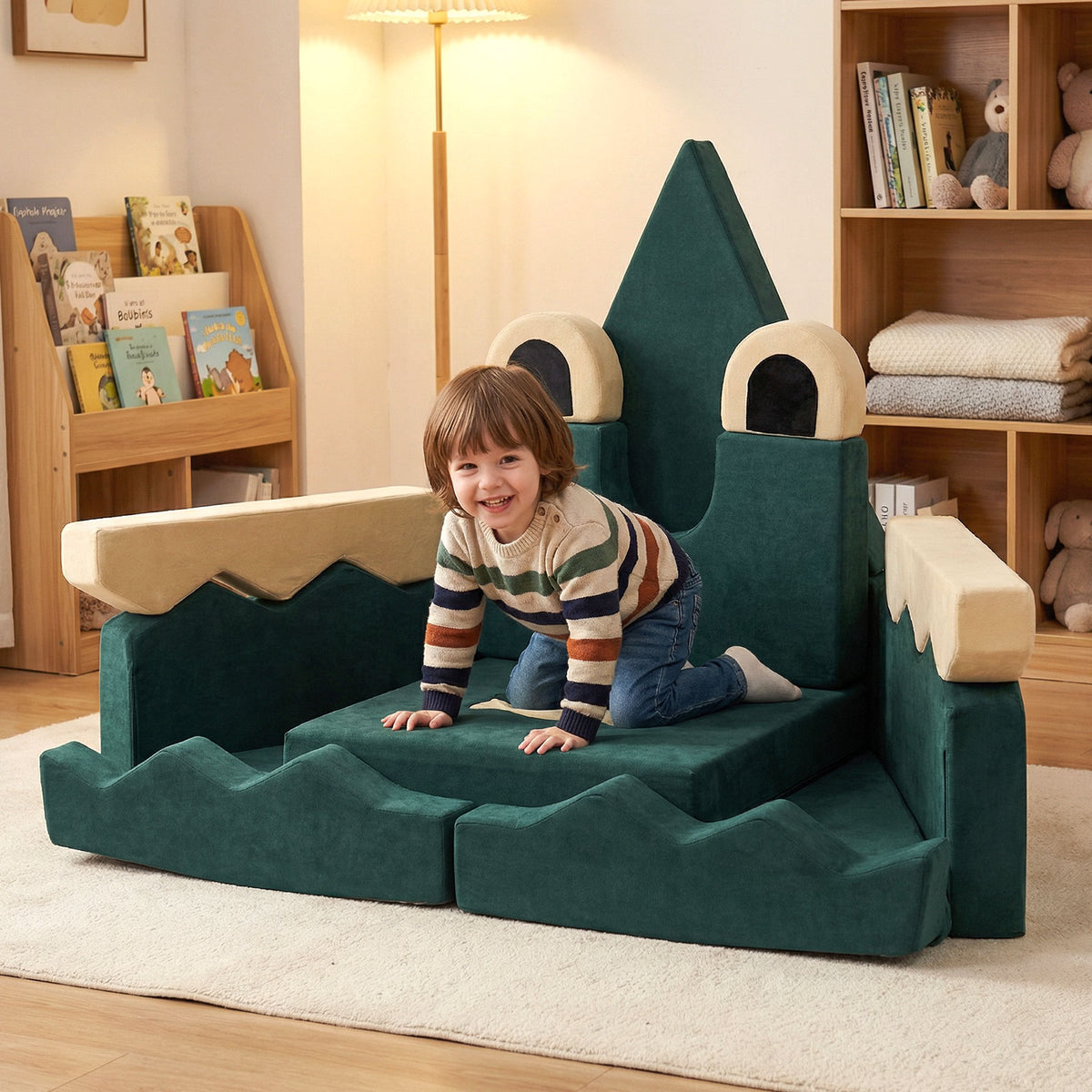Costway 17 Pieces Modular Kids Play Couch for Creative Imagination - Variation of THIS listing