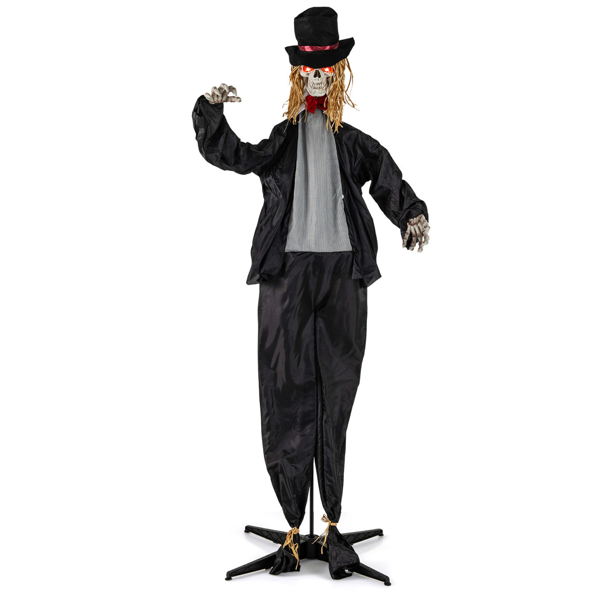 Halloween Animatronic Standing Groom 7.2 FT Haunted House Decoration - Variation of Groom