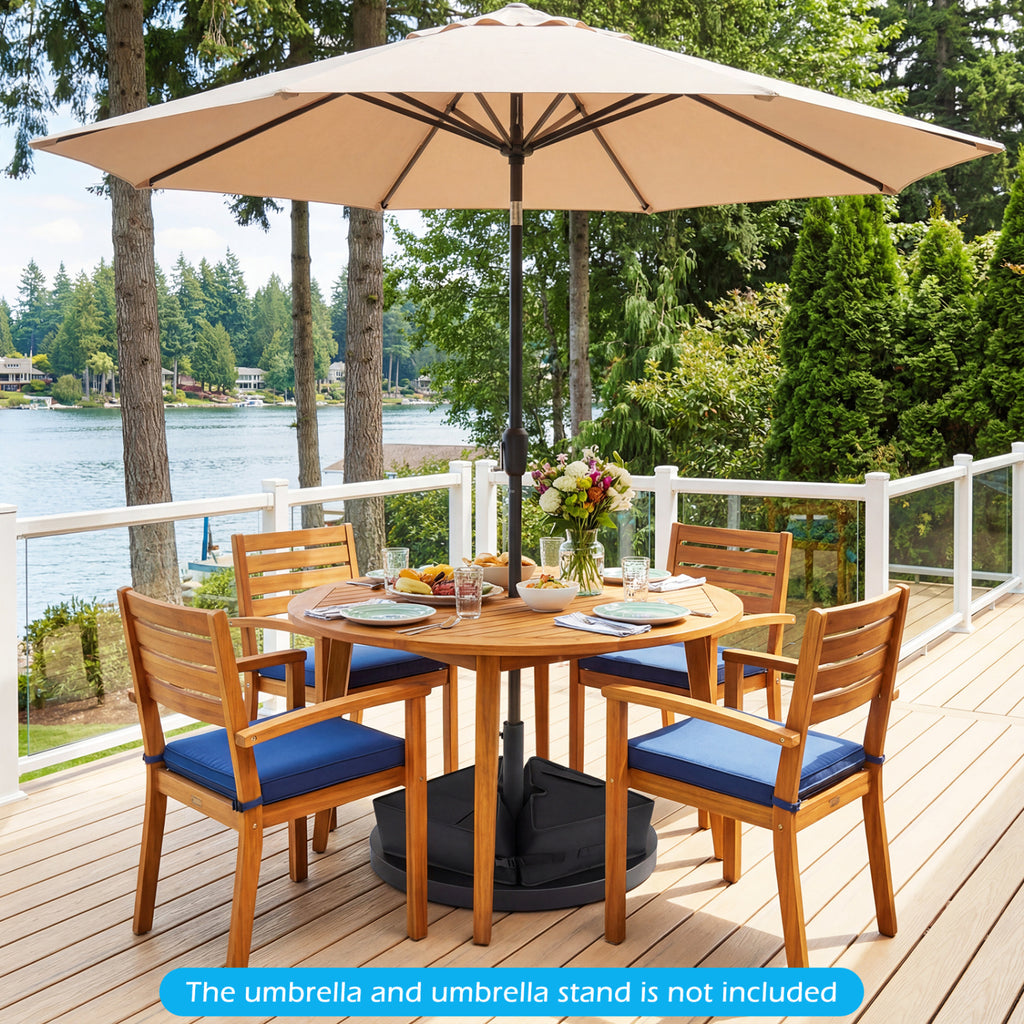 18.5" Square Umbrella Base Weight with Weatherproof Fabric