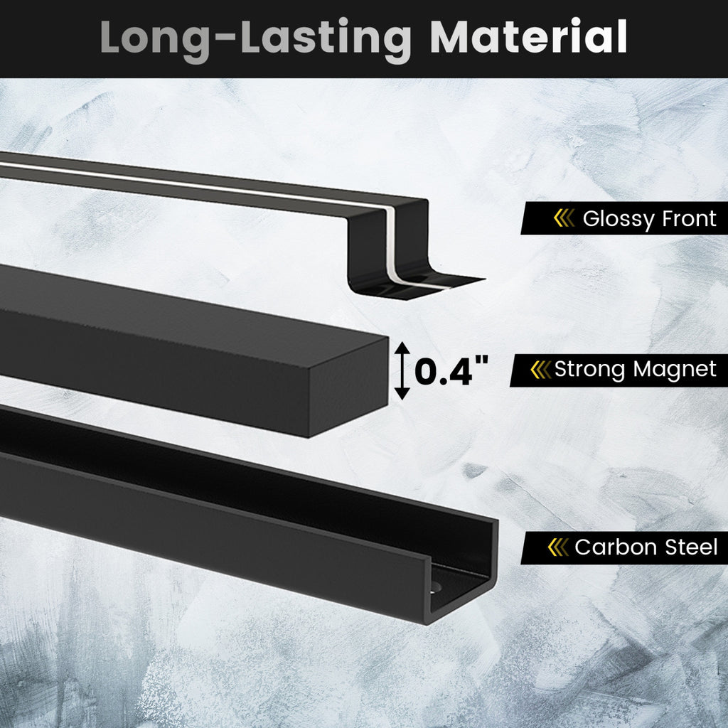 18 Inch Magnetic Tool Holder Strip with Mounting Screws