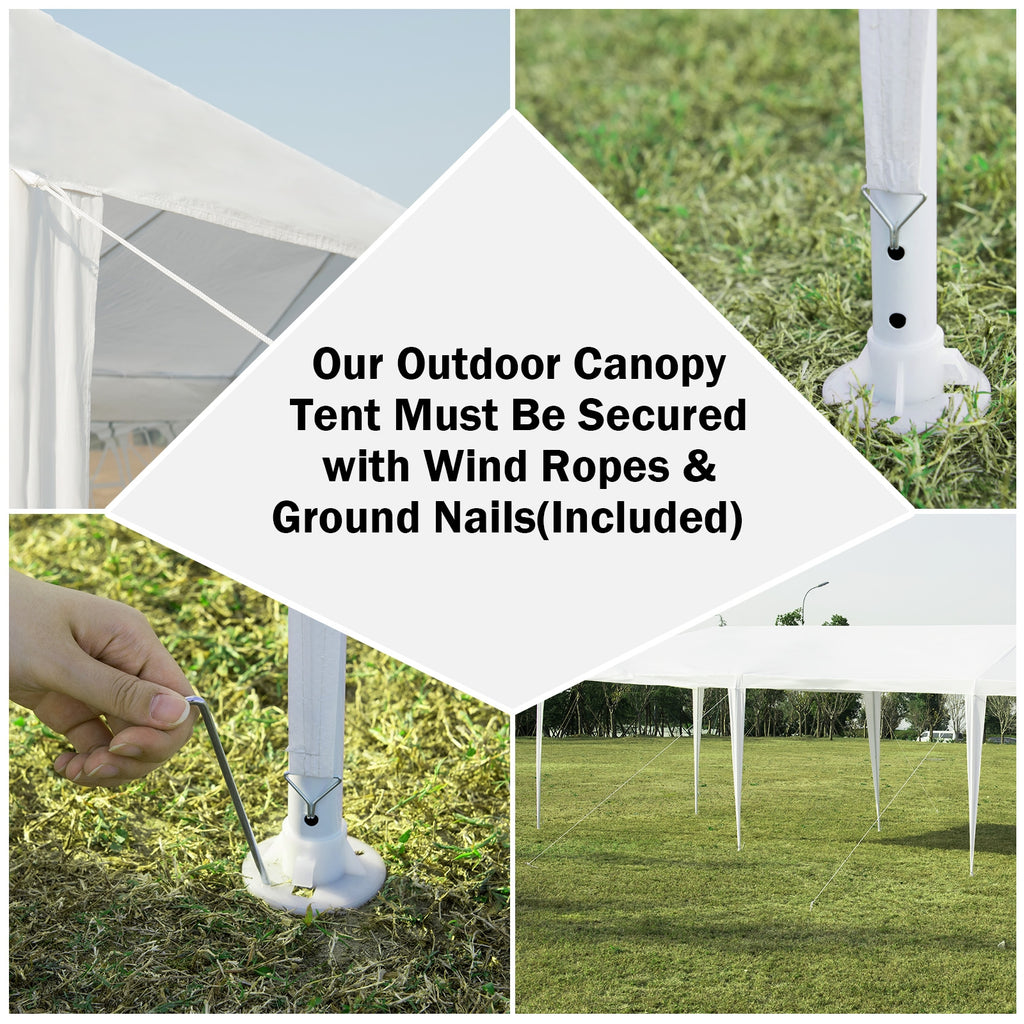 10 x 20 Feet Waterproof Canopy Tent - No Sidewalls