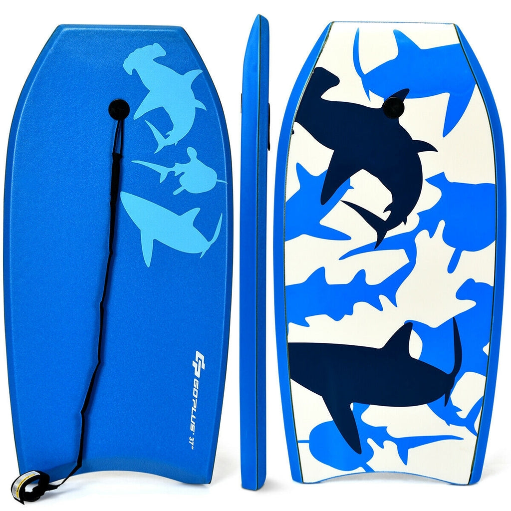 Lightweight Bodyboard Surfing with EPS Core - S Size, Buoyancy & Impact Resistant