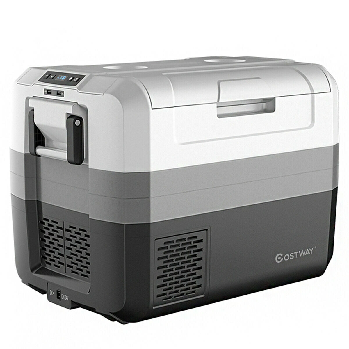 58 Quart Portable Electric Car Cooler