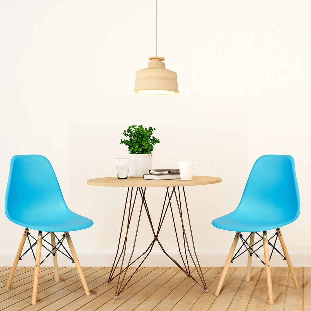 Mid-Century Dining Side Chair - Black