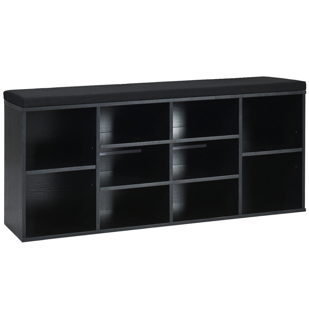 8 Cubbies Shoe Organizer with 500 LBS Weight Capacity