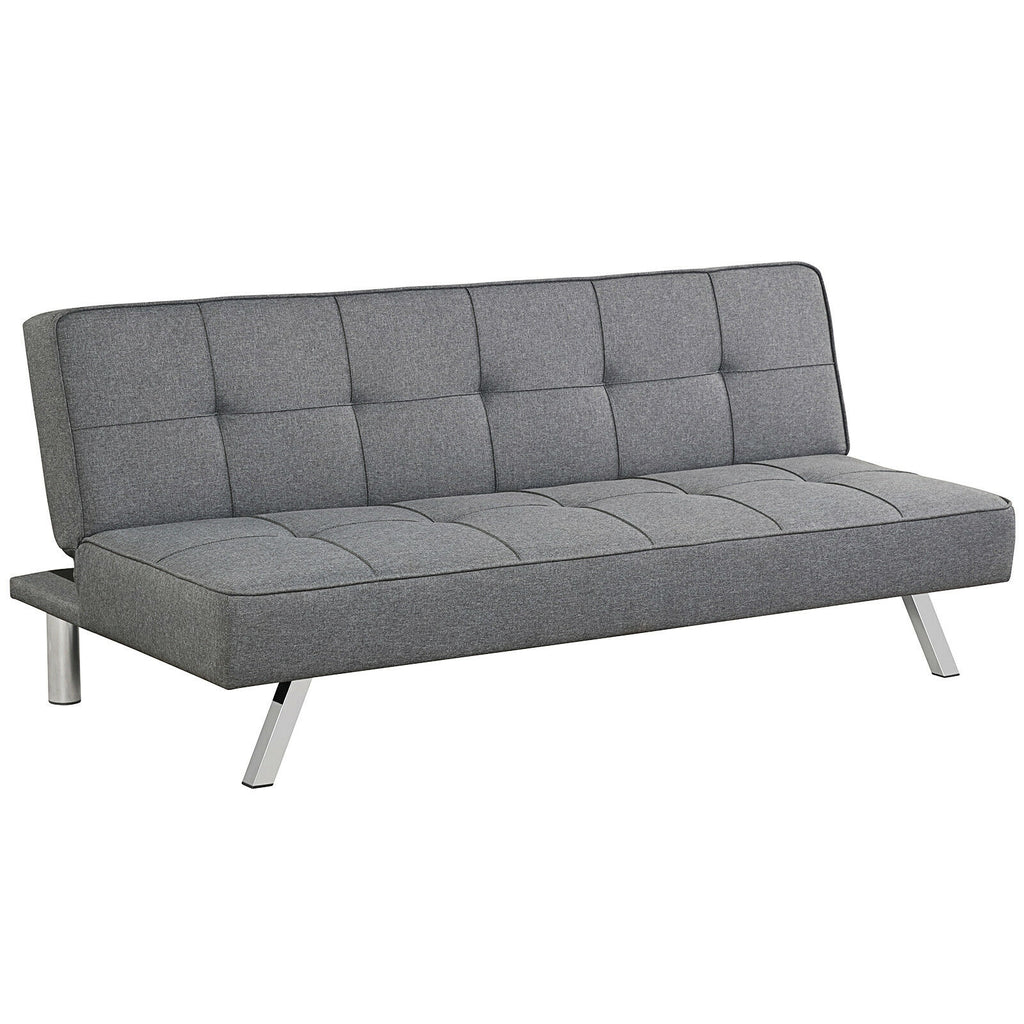3-Seat Convertible Sofa Bed with Adjustable Angles