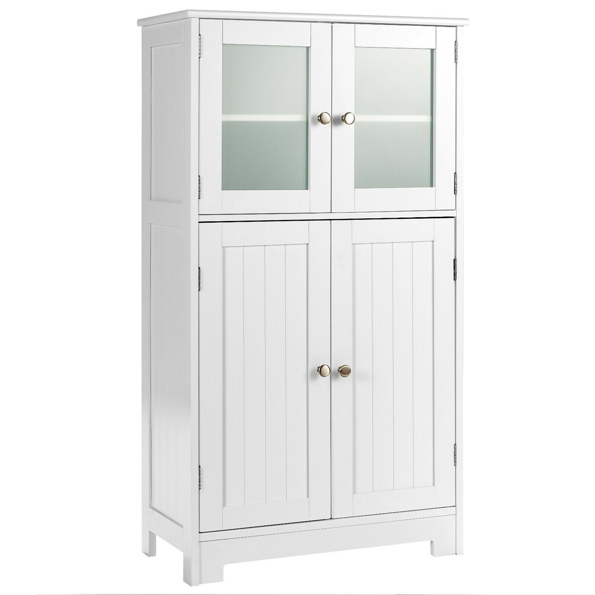 Freestanding Storage Cabinet with 2 Removable Drawers for Bathroom