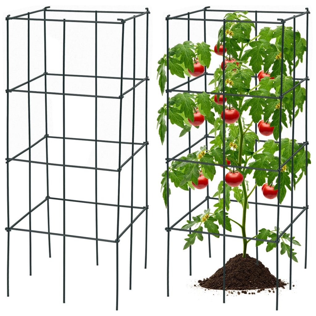 4-Pack Garden Trellis for Climbing Plants – Foldable