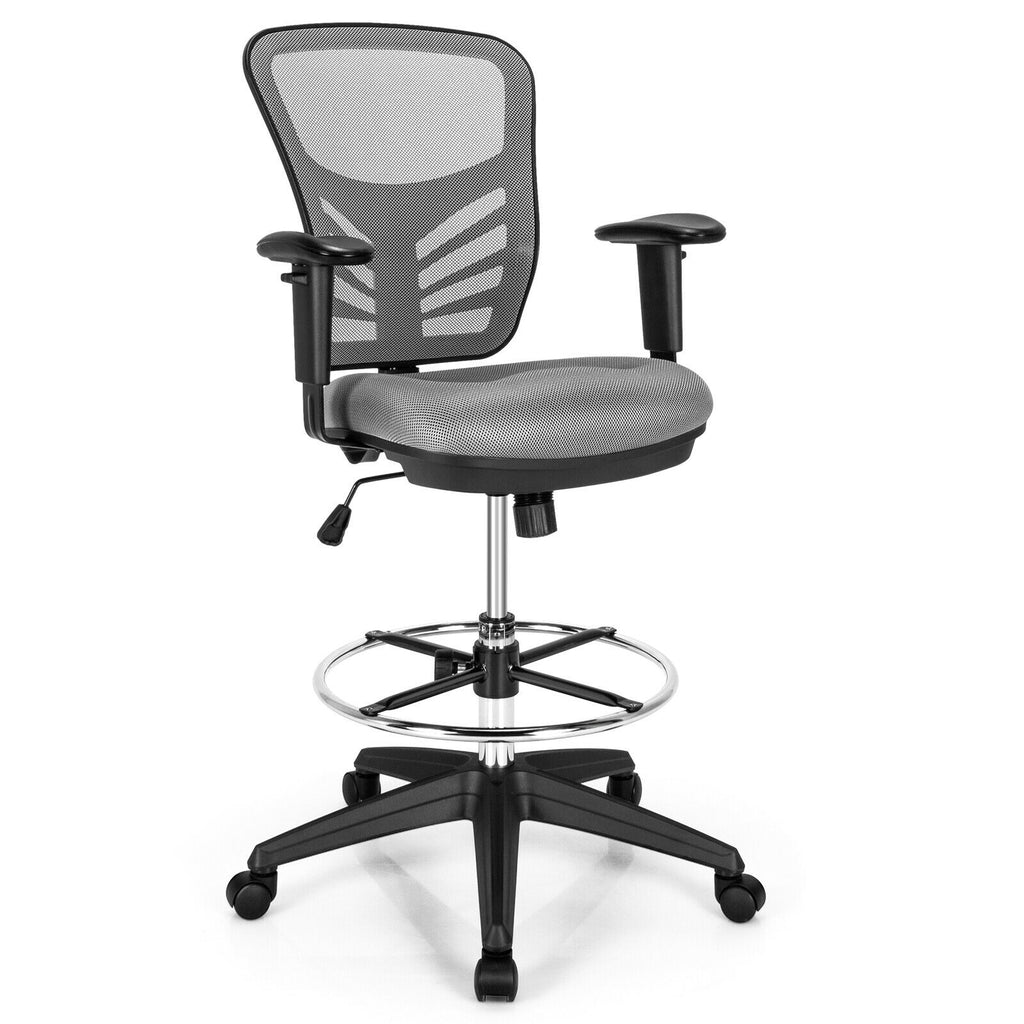 Mid-Back Mesh Executive Chair with Lumbar Support - B