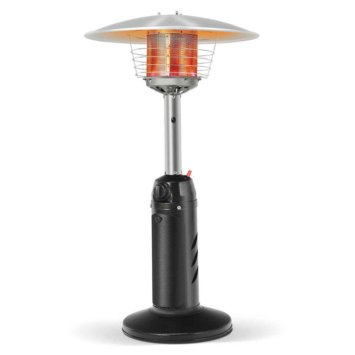 11000 BTU Portable Tabletop Propane Patio Heater - Black