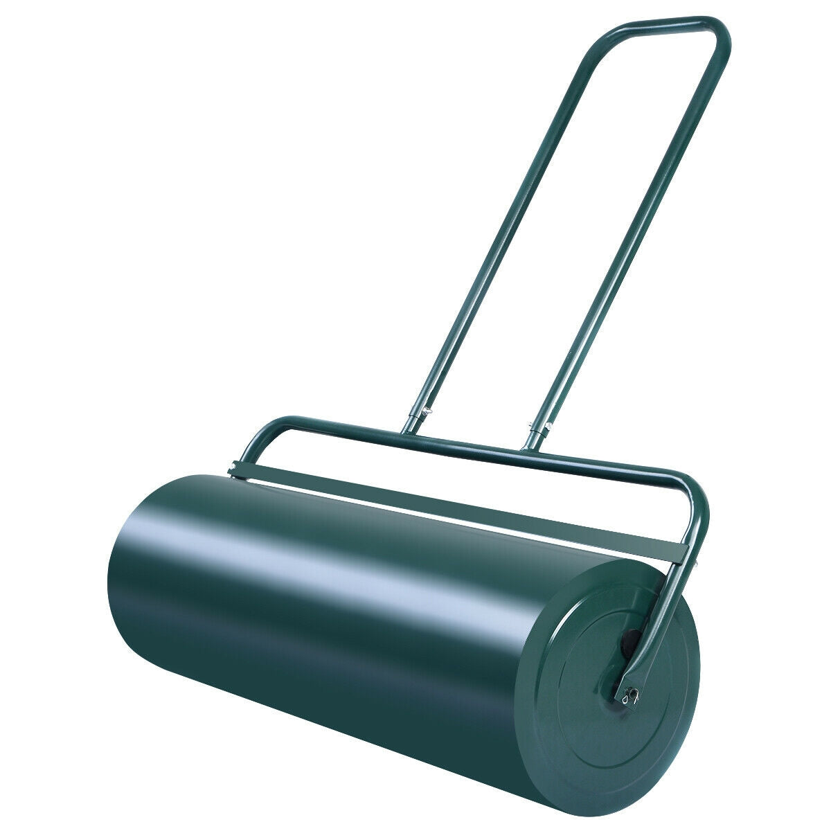 24 x 13 Inch Heavy-Duty Push Lawn Roller, Green