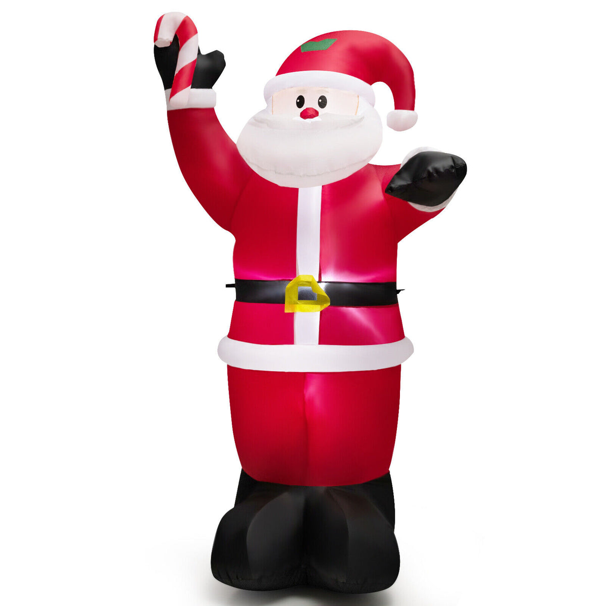 Inflatable Santa Claus Decoration with Waving Style - 8ft Outdoor Xmas Yard Decor