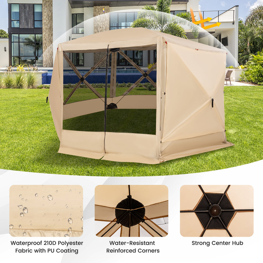 11.5 X FT Pop-up Screen House Tent with Portable Carrying Bag
